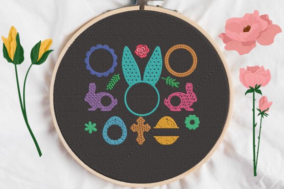 Easter Monogram Frames