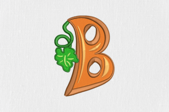Letter B Autumn Monograms