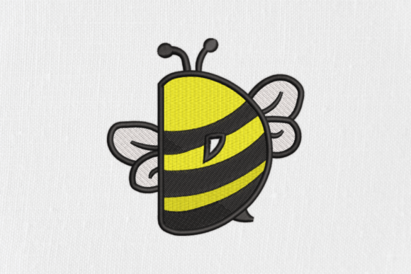 Letter D Bee Monograms