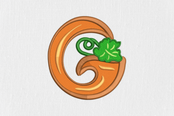 Letter G Autumn Monograms