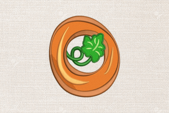 Letter O Autumn Monograms