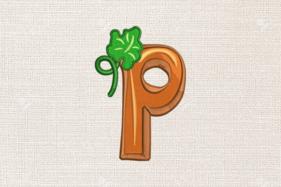 Letter P Autumn Monograms
