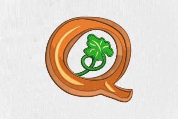 Letter Q Autumn Monograms