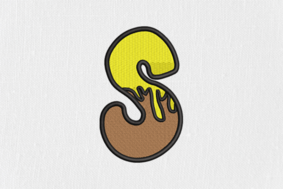 Letter S Bee Monograms