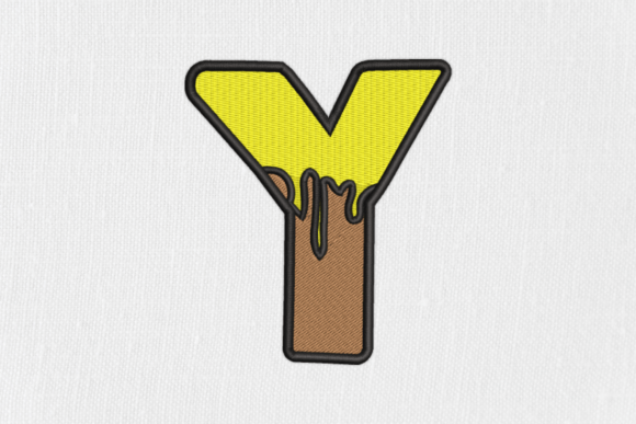 Letter Y Bee Monograms
