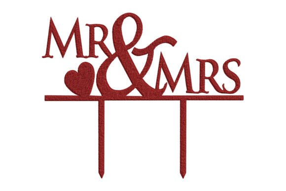 Mr Mrs Monogram: A Warm, Playful Embroidery Staple for Personalized Gifts