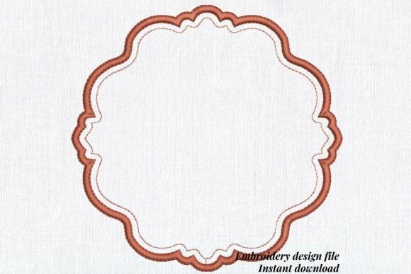 Oval Wedding Monogram Frame 1