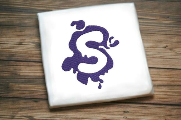 Paint Splash Monogram s