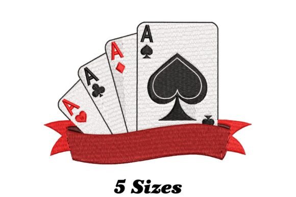 Poker Split Names Monogram